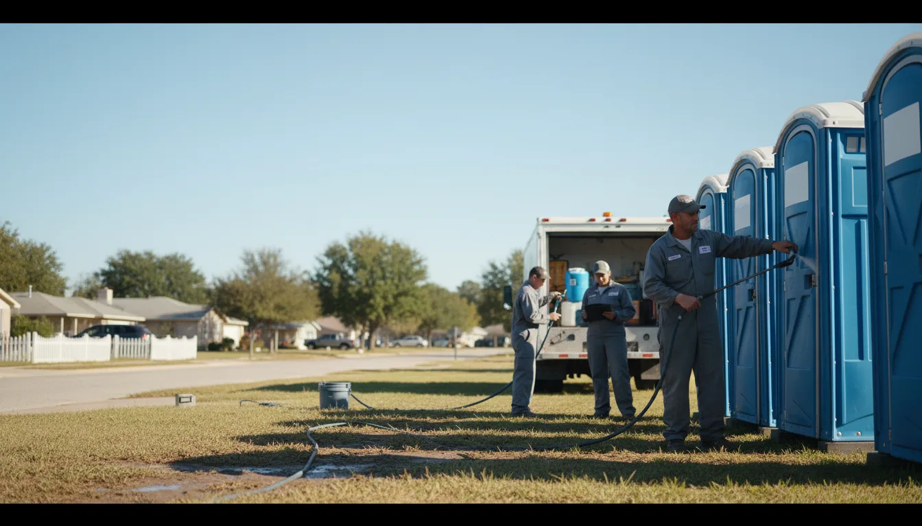 Long-Term Portable Toilet Rental in Dillwyn, VA near me